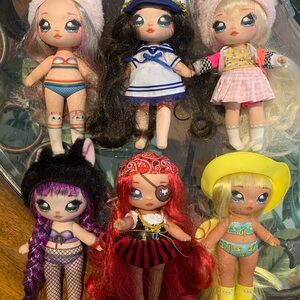 Na Na Na Suprise Colorful Fashion Dolls Lot